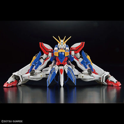Mobile Fighter G Gundam God Gundam Real Grade 1:144 Scale Model Kit