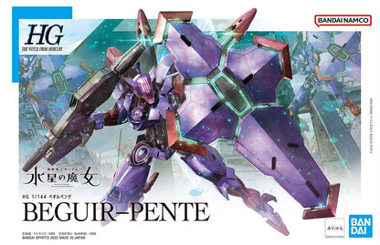 Mobile Suit Gundam: The Witch from Mercury Beguir-Pente High Grade 1:144 Scale Model Kit