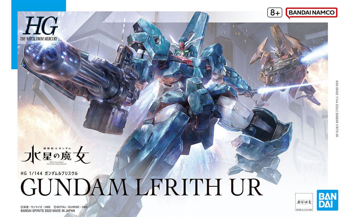 Mobile Suit Gundam: The Witch from Mercury Gundam LFRITH UR High Grade 1:144 Scale Model Kit