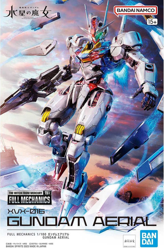 Mobile Suit Gundam: The Witch from Mercury Gundam Aerial Full Mechanics 1:100 Scale Model Kit