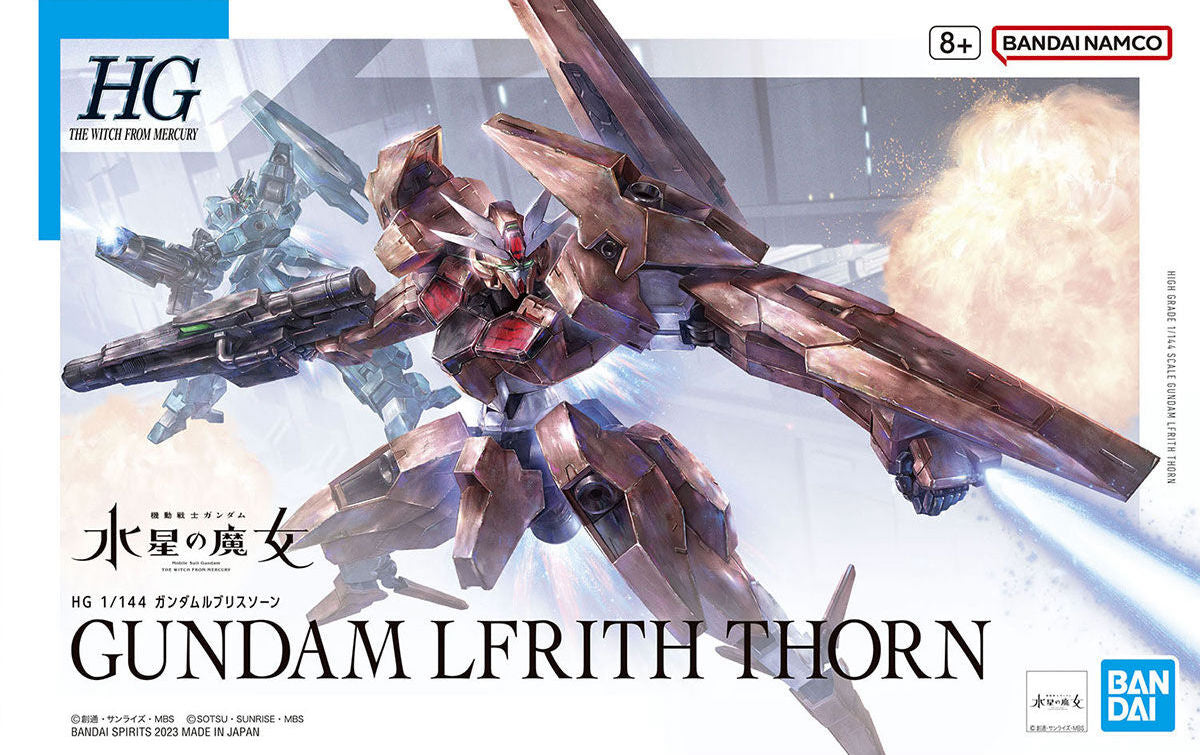 Mobile Suit Gundam: The Witch from Mercury Gundam LFRITH Thorn High Grade 1:144 Scale Model Kit