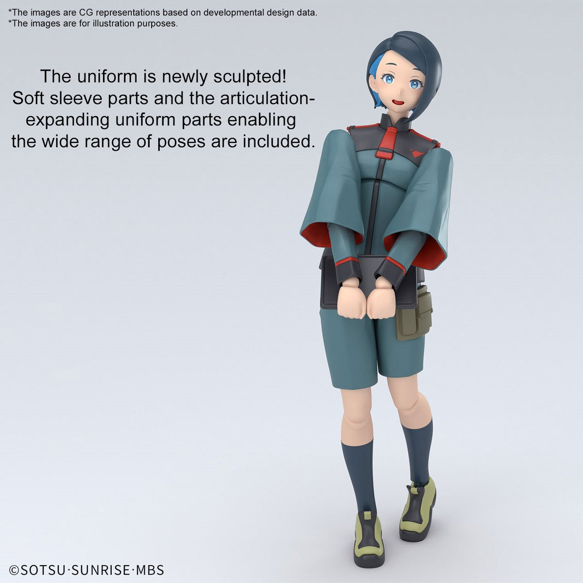 Mobile Suit Gundam: The Witch From Mercury Nika Nanaura Figure-Rise Standard Model Kit