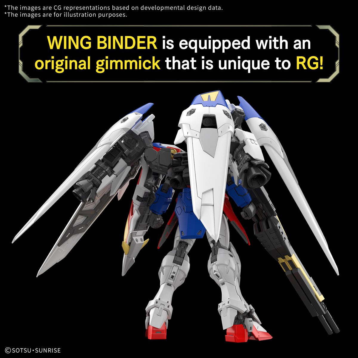 Mobile Suit Gundam Wing - Wing Gundam Zero Real Grade 1:144 Scale Model Kit