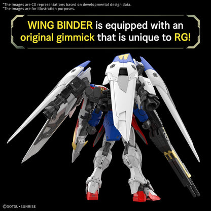 Mobile Suit Gundam Wing - Wing Gundam Zero Real Grade 1:144 Scale Model Kit