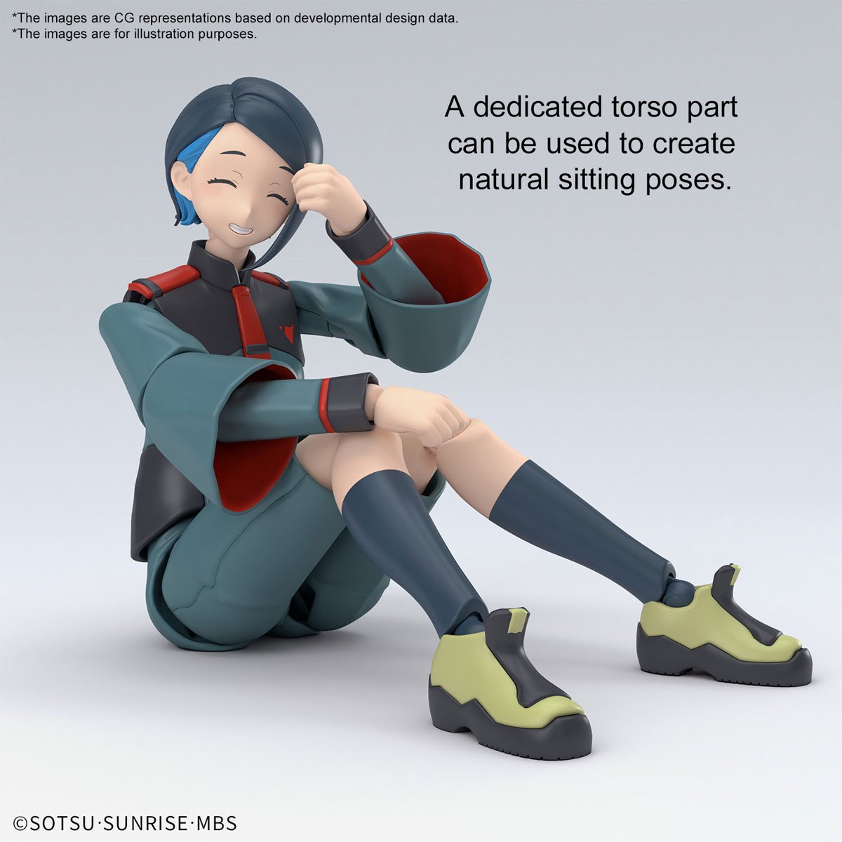 Mobile Suit Gundam: The Witch From Mercury Nika Nanaura Figure-Rise Standard Model Kit
