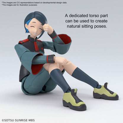 Mobile Suit Gundam: The Witch From Mercury Nika Nanaura Figure-Rise Standard Model Kit