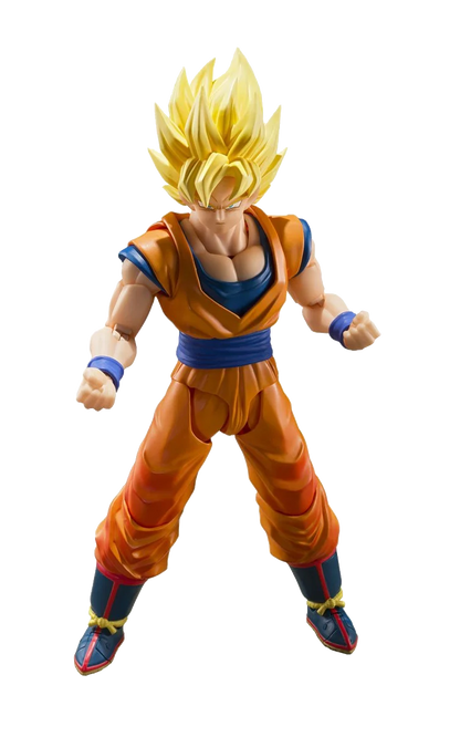 Dragon Ball Z Super Saiyan Son Goku The Games Begin S.H.Figuarts Action Figure - Reissue