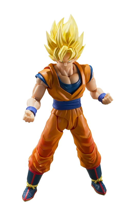 Dragon Ball Z Super Saiyan Son Goku The Games Begin S.H.Figuarts Action Figure - Reissue