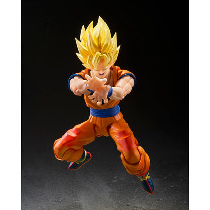 Dragon Ball Z Super Saiyan Son Goku The Games Begin S.H.Figuarts Action Figure - Reissue