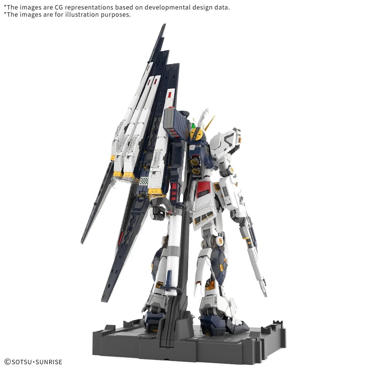 Mobile Suit Gundam Nu Gundam Perfect Grade Unleashed 1:60 Scale Model Kit