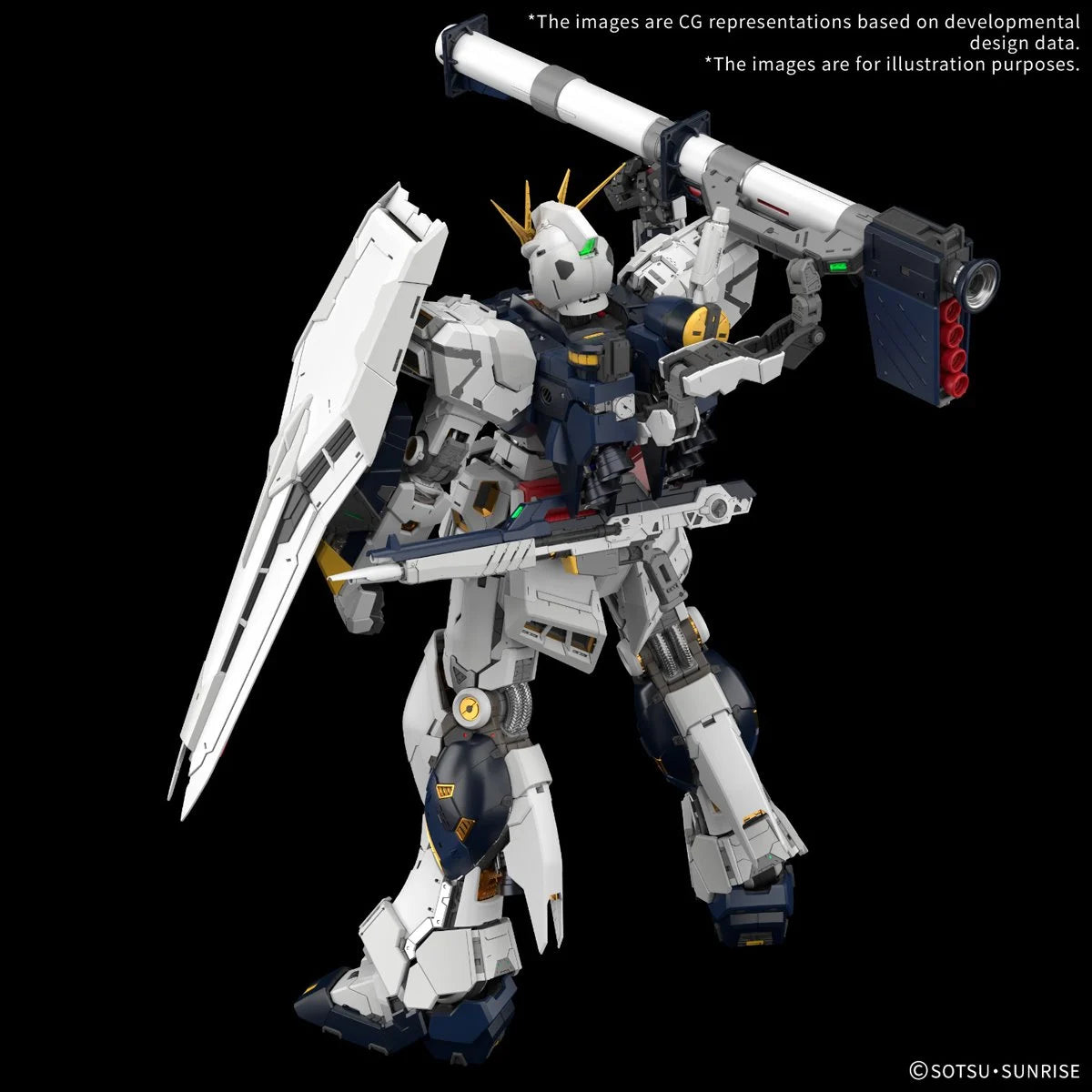 Mobile Suit Gundam Nu Gundam Perfect Grade Unleashed 1:60 Scale Model Kit