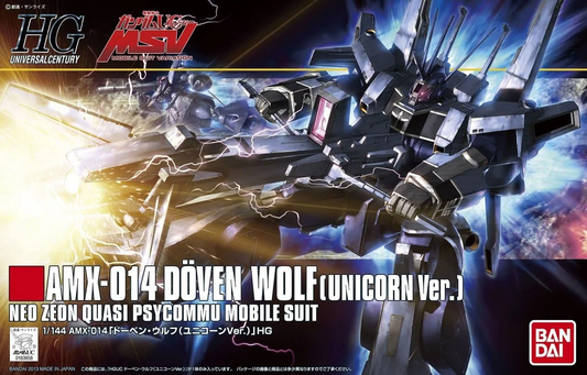 Mobile Suit Gundam Unicorn Doven Wolf High Grade 1:144 Scale Model Kit