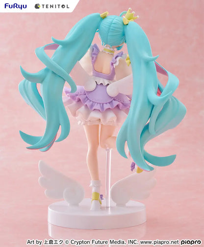 Vocaloid Tenitol Hatsune Miku (Yumekawa Princess Lavender Ver.) Figure