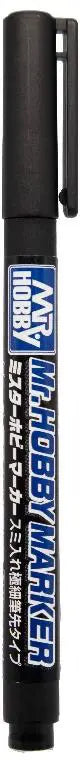 Mr.Hobby Marker: Panel Lines Extra-Fine Tip [BLACK]
