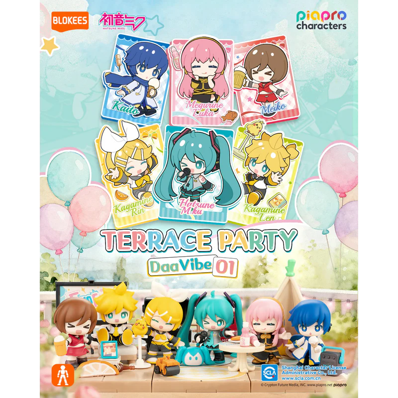 Hatsune Miku DaaVibe 01 Terrace Party Playset [1 FIGURE]