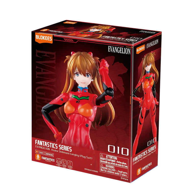 Neon Genesis Evangelion Fantastics Series Asuka Shikinami Langley Plug Suit Model Kit