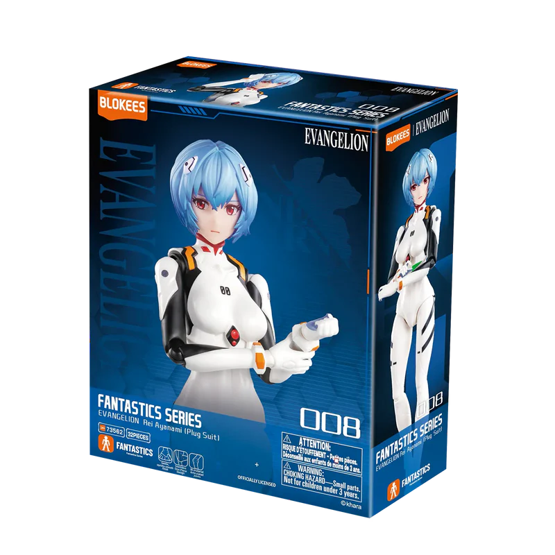 Neon Genesis Evangelion Fantastics Series Rei Ayanami Plug Suit Model Kit