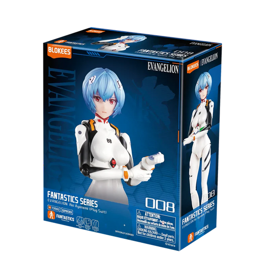 Neon Genesis Evangelion Fantastics Series Rei Ayanami Plug Suit Model Kit