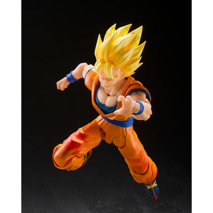 Dragon Ball Z Super Saiyan Son Goku The Games Begin S.H.Figuarts Action Figure - Reissue