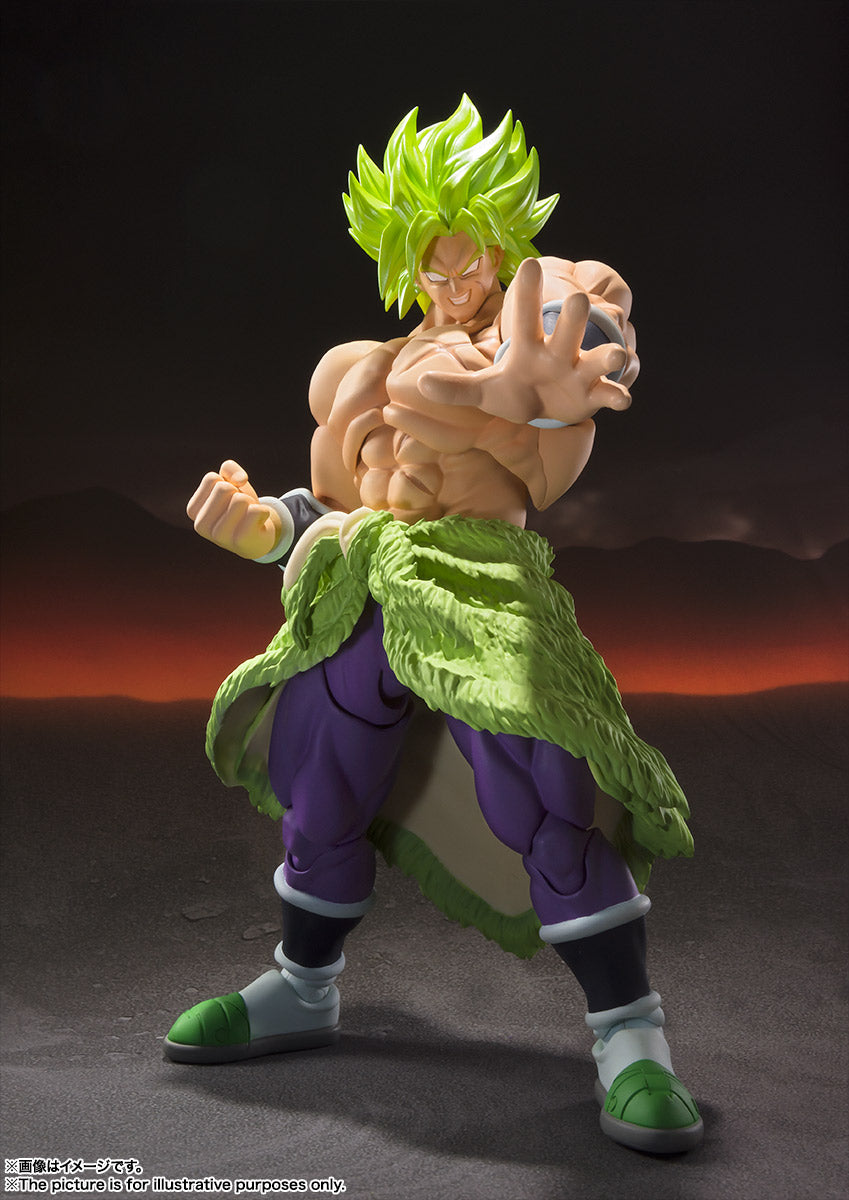 Dragon Ball Super: Broly Super Saiyan Broly Full Power S.H.Figuarts Action Figure - Reissue