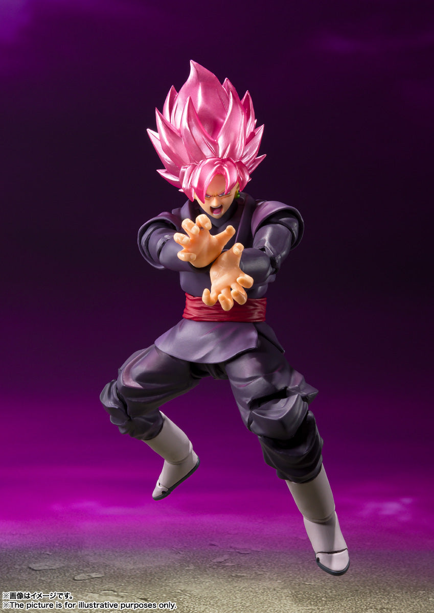 Dragon Ball Super Goku Black Super Saiyan Rose S.H.Figuarts Action Figure - Reissue
