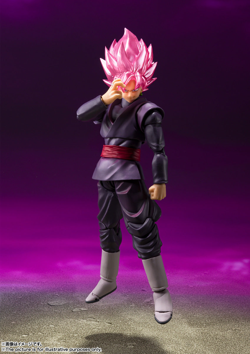 Dragon Ball Super Goku Black Super Saiyan Rose S.H.Figuarts Action Figure - Reissue