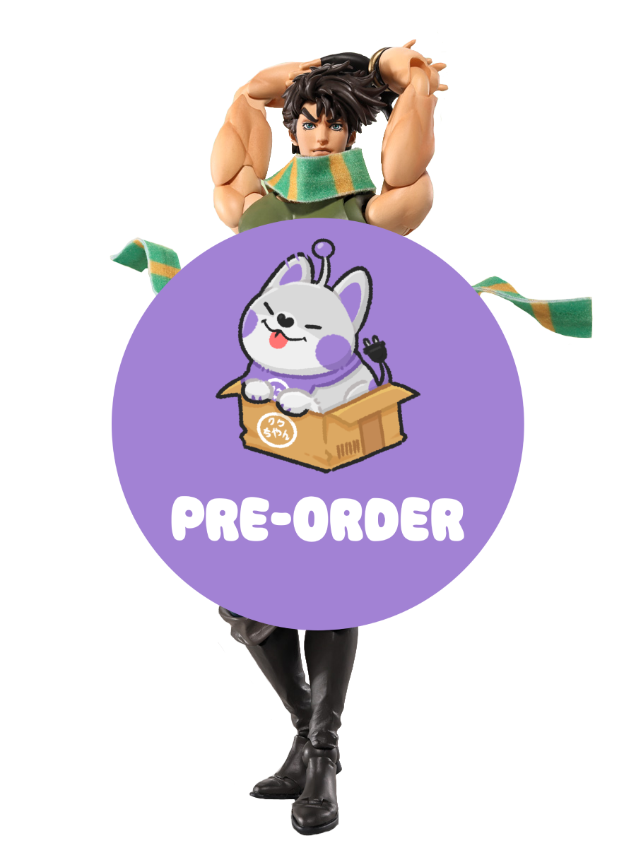 [PRE-ORDER] Jojo's Bizarre Adventure Joseph Joestar S.H.Figuarts Action Figure