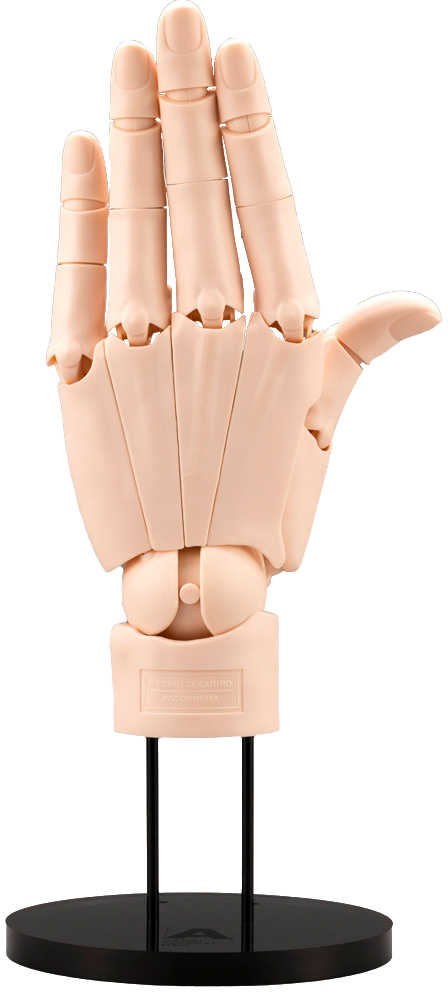 Takahiro Kagami RIGHT HAND Model Pale Orange Version Artist Support Item Replica