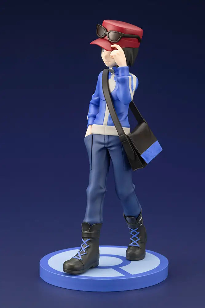 Pokemon Calem with Froakie ArtFX J 1:8 Scale Statue
