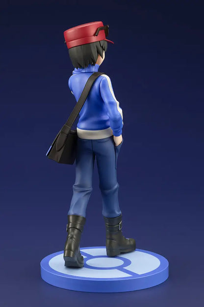 Pokemon Calem with Froakie ArtFX J 1:8 Scale Statue