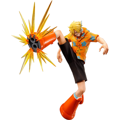 One Piece - Sanji Burst of Energy Masterlise Expiece Ichibansho Statue