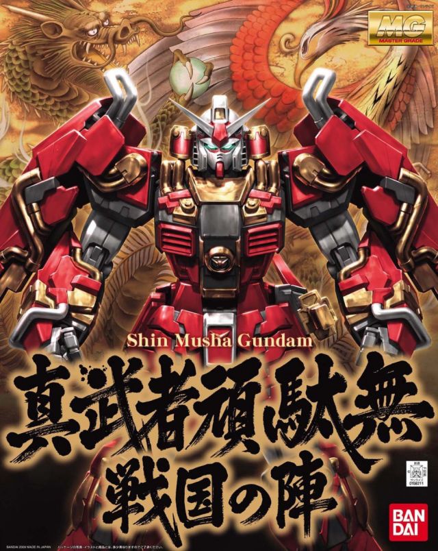 Shin Musha Gundam Sengoku No Jin Master Grade 1:100 Scale Model Kit