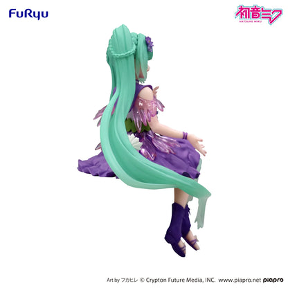 Vocaloid Hatsune Miku (Flower Fairy Cosmos Purple Color Ver.) Noodle Stopper Figure