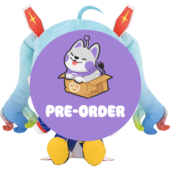 [PRE-ORDER] Gundam x Hatsune Miku - Hatsune Miku x Mobile Suit Gundam Nui Plush