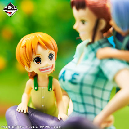 One Piece Nami & Nojiko & Bellemere (Emotional Stories 2) Revible Moment Ichibansho Statue