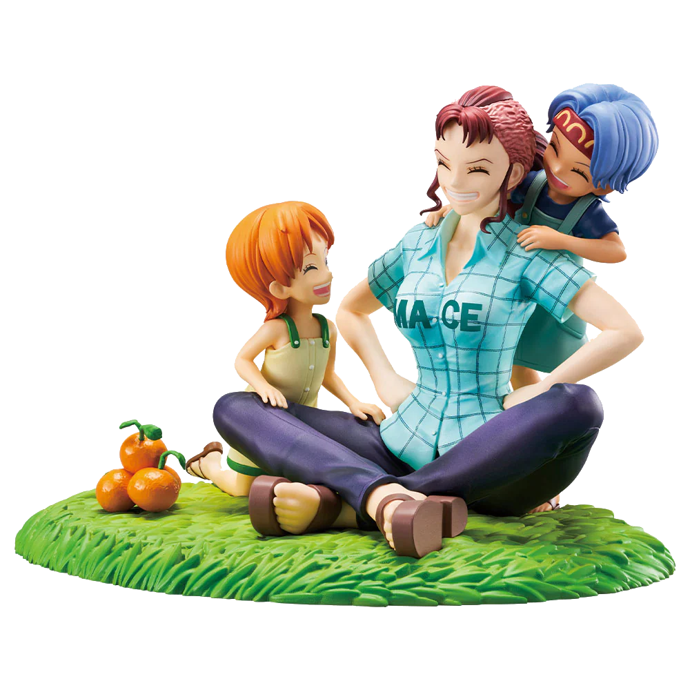 One Piece Nami & Nojiko & Bellemere (Emotional Stories 2) Revible Moment Ichibansho Statue