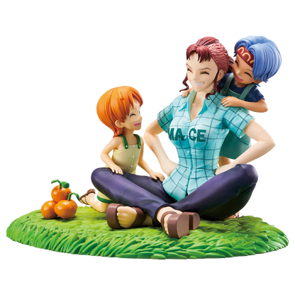 One Piece Nami & Nojiko & Bellemere (Emotional Stories 2) Revible Moment Ichibansho Statue