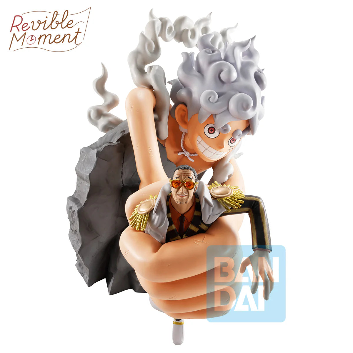 One Piece - Monkey D. Luffy Gear 5 vs Borsalino Burst of Energy Revible Moment Ichibansho Statue