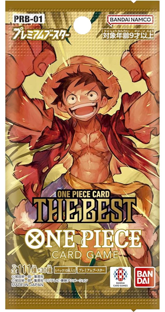One Piece Trading Card Game: ONE PIECE CARD The Best Booster Pack [PRB – Waku Waku Hobby