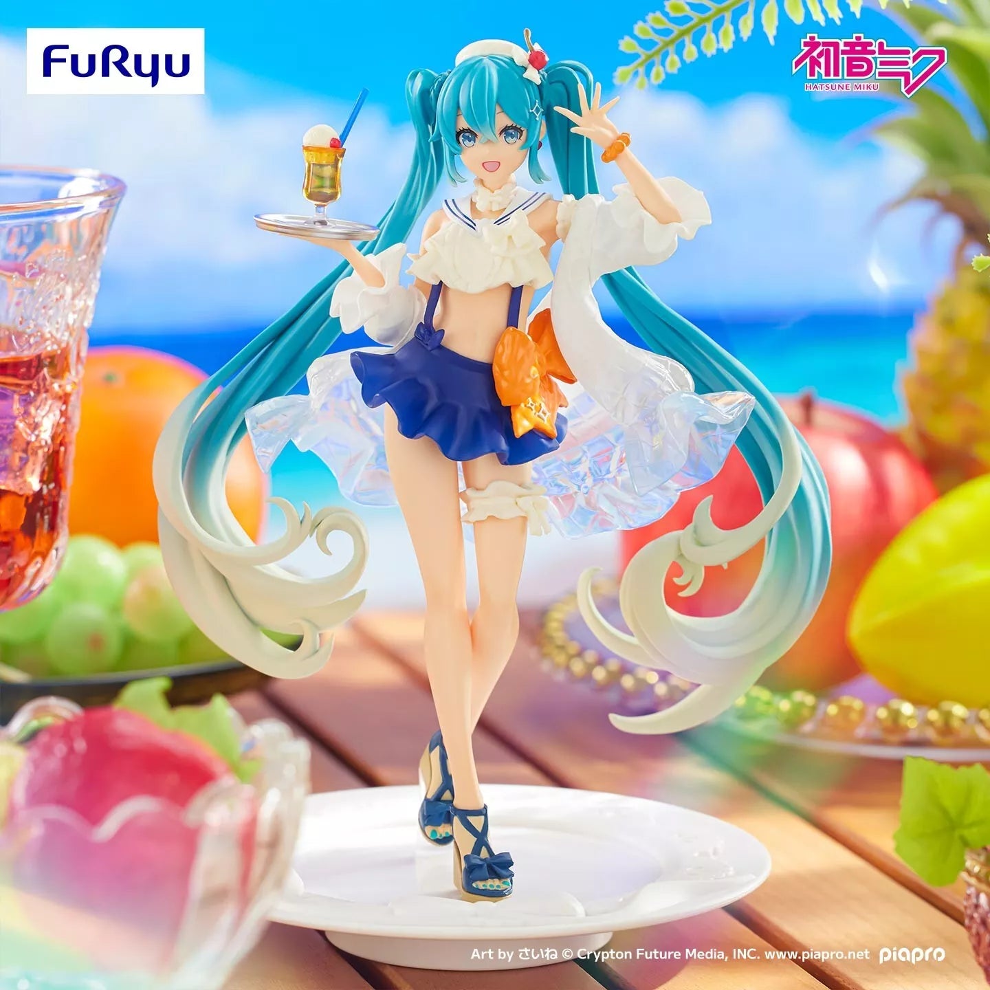 Exceed Creative Figure Hatsune Miku Sweet Sweets Series Tropical Juice Ver.