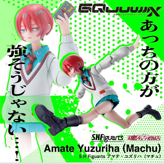 Mobile Suit Gundam GQuuuuuuX Amate Yuzuriha Machu S.H.Figuarts Action Figure