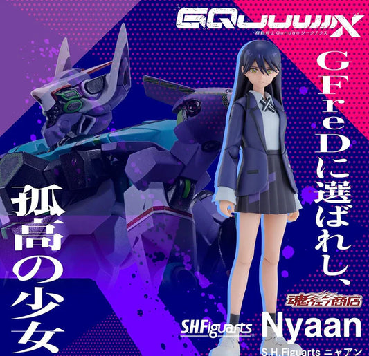 Mobile Suit Gundam GQuuuuuuX Nyaan S.H.Figuarts Action Figure