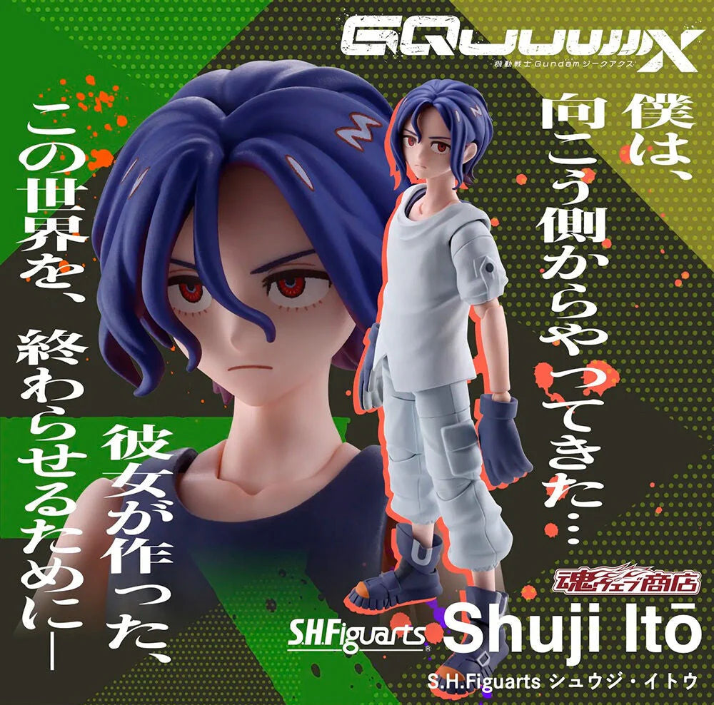 [PRE-ORDER] Mobile Suit Gundam GQuuuuuuX Shuji Ito S.H.Figuarts Action Figure